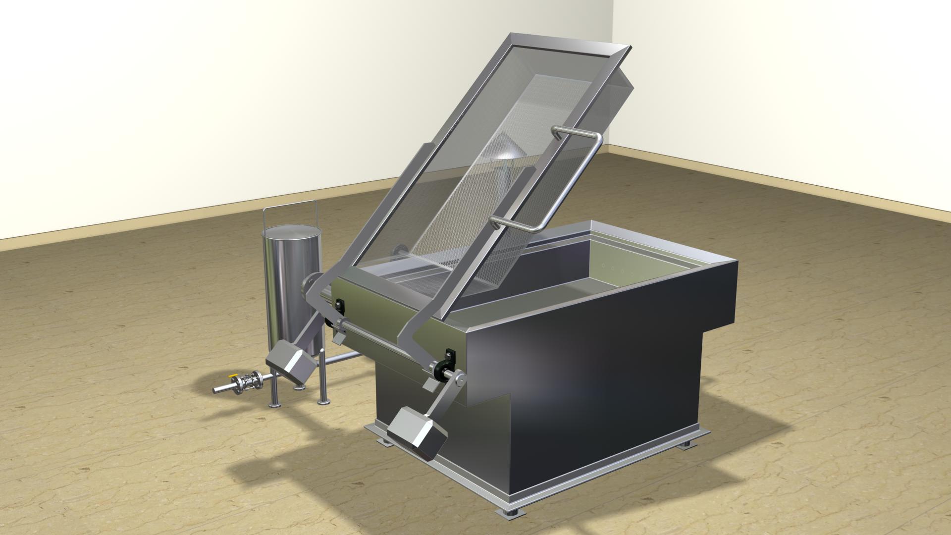 Rectangular Fryer Potato Wafer